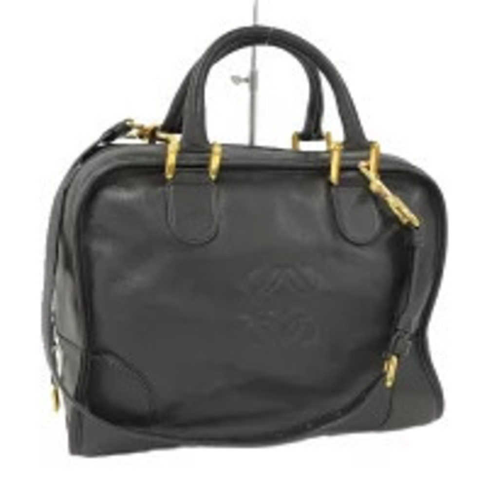Loewe Amazona Handbag Leather Black